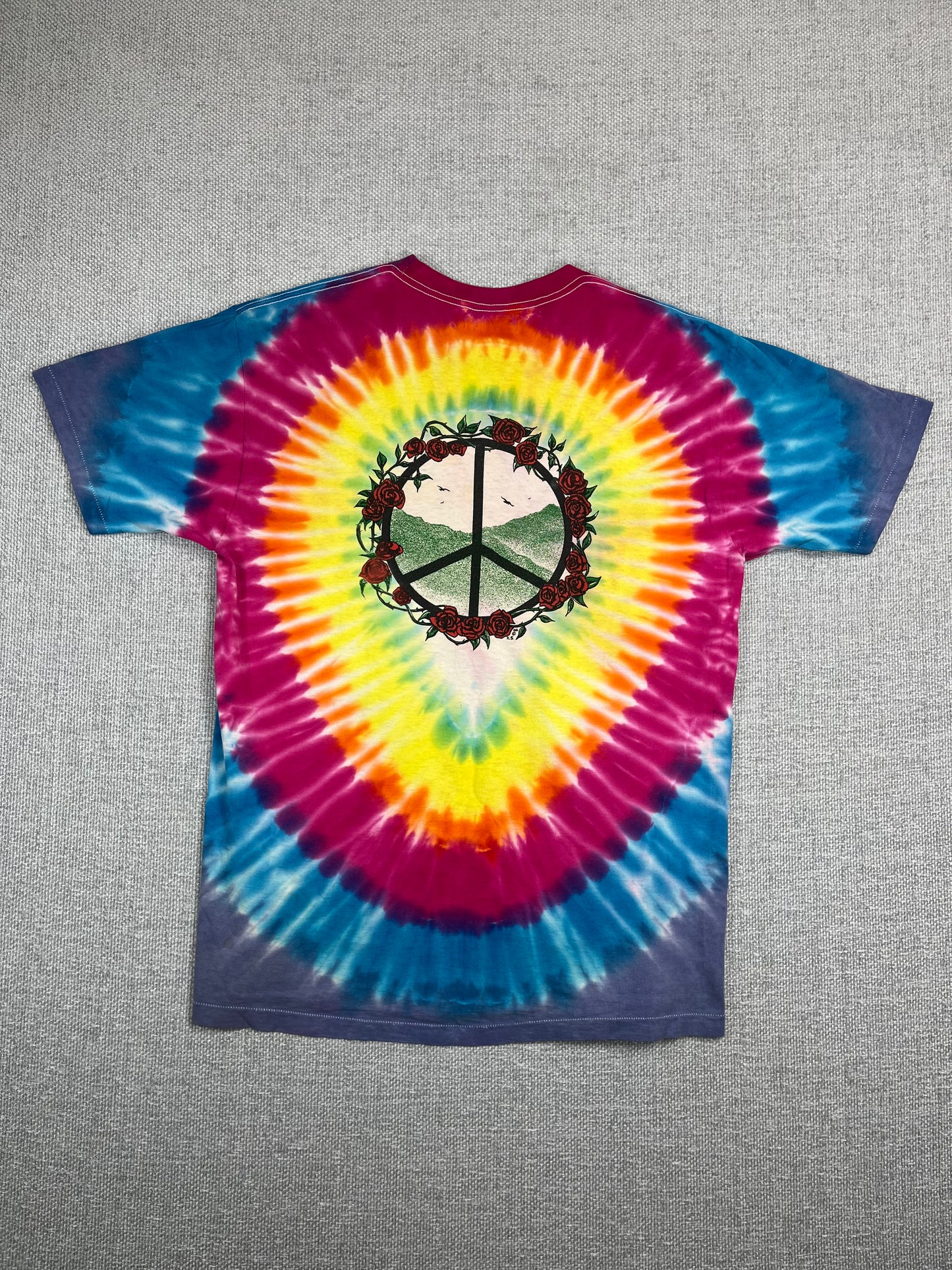1986 Alice in Wonderland Tie Dye T-Shirt