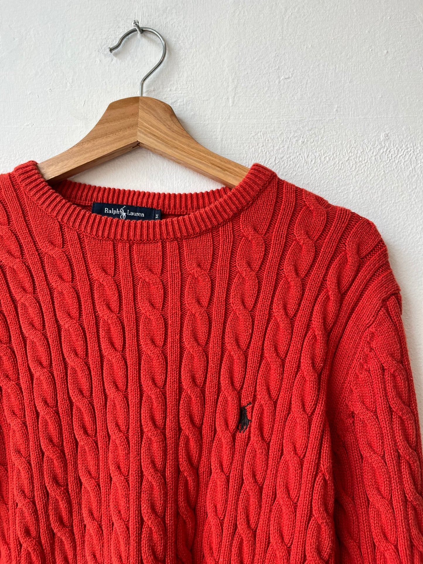 Y2K Ralph Lauren Cable Knit Sweater