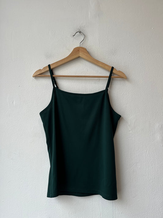 Y2K Dark Green Camisole