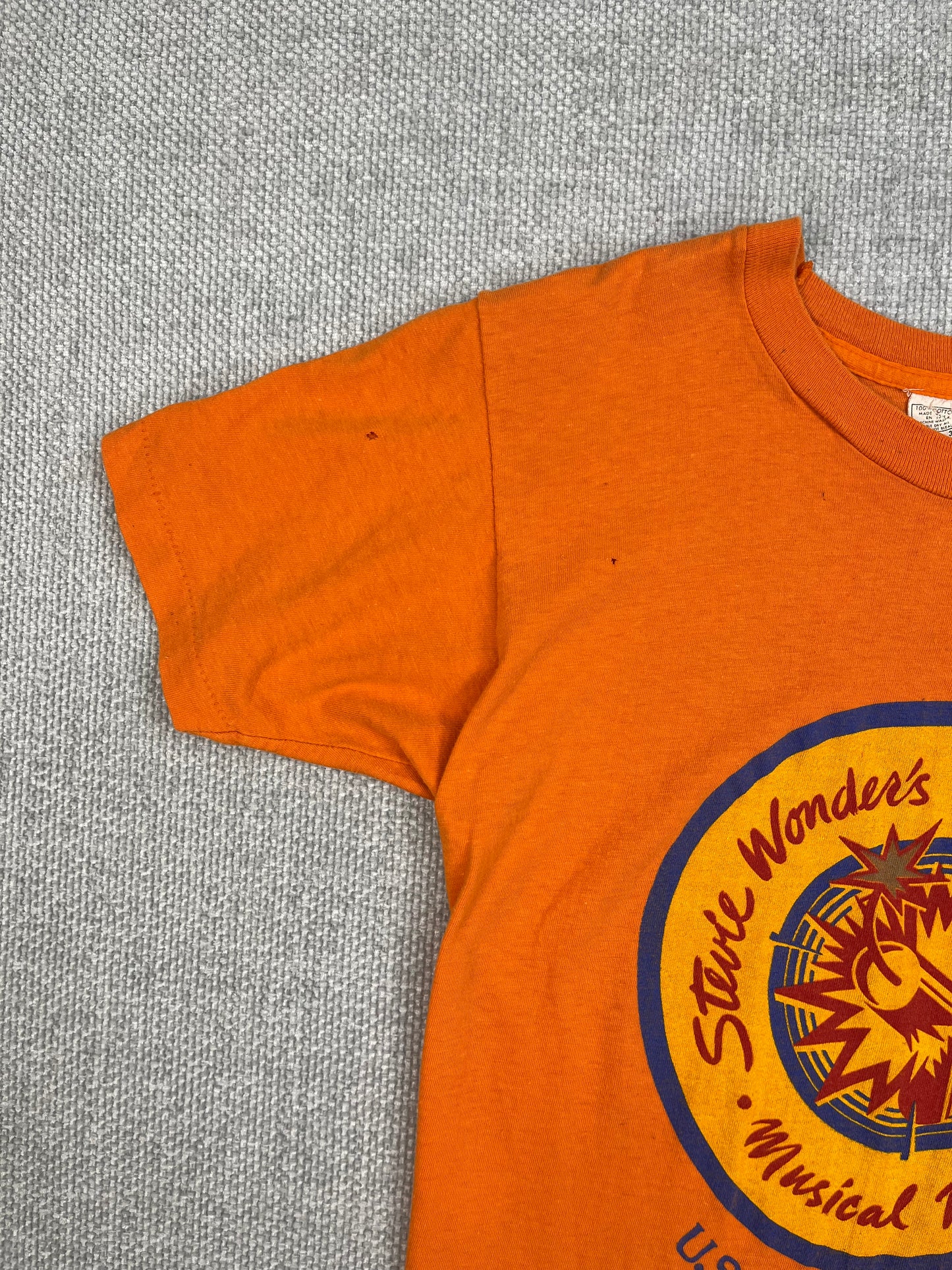 1980 Stevie Wonder Hotter Than July T-Shirt