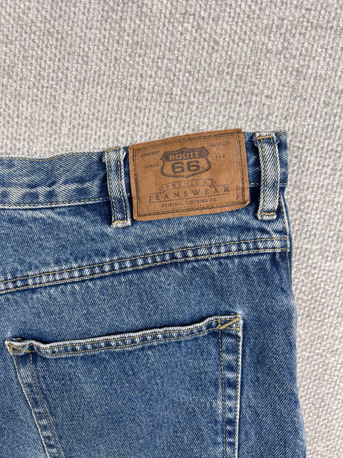 Y2K Relaxed Fit Denim Shorts 33"