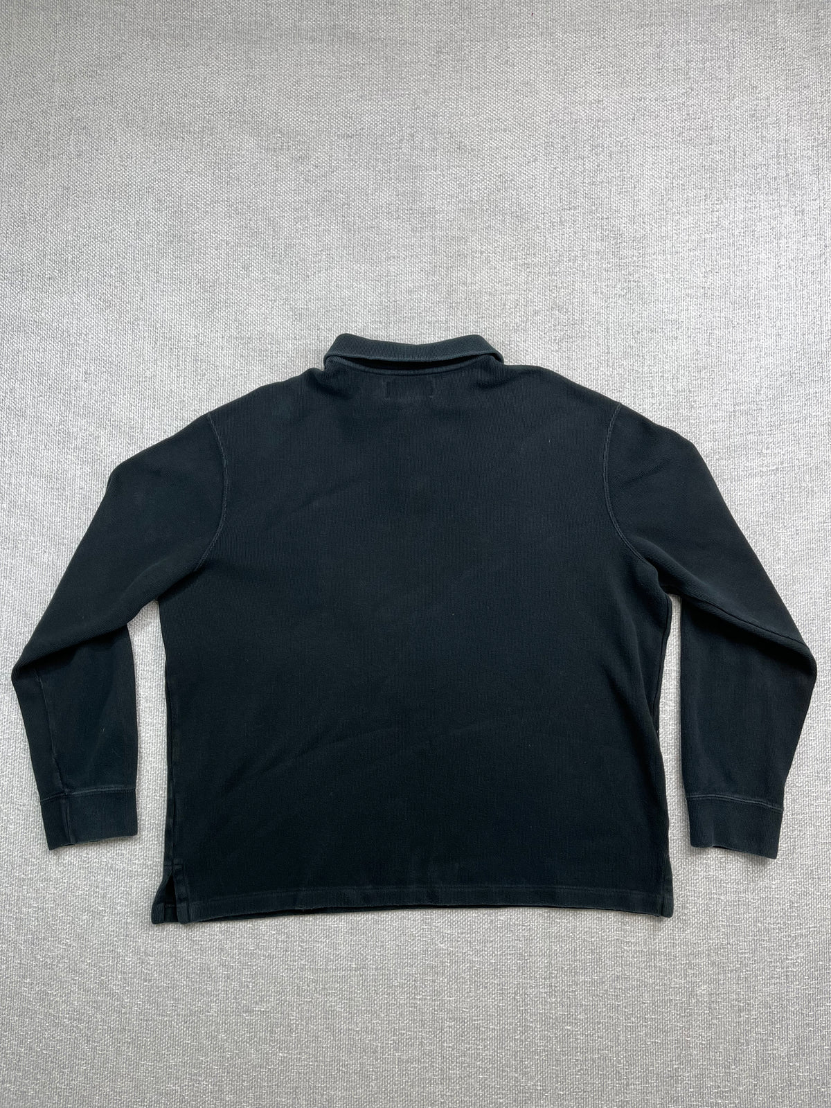 90's Polo Black 1/4 Zip