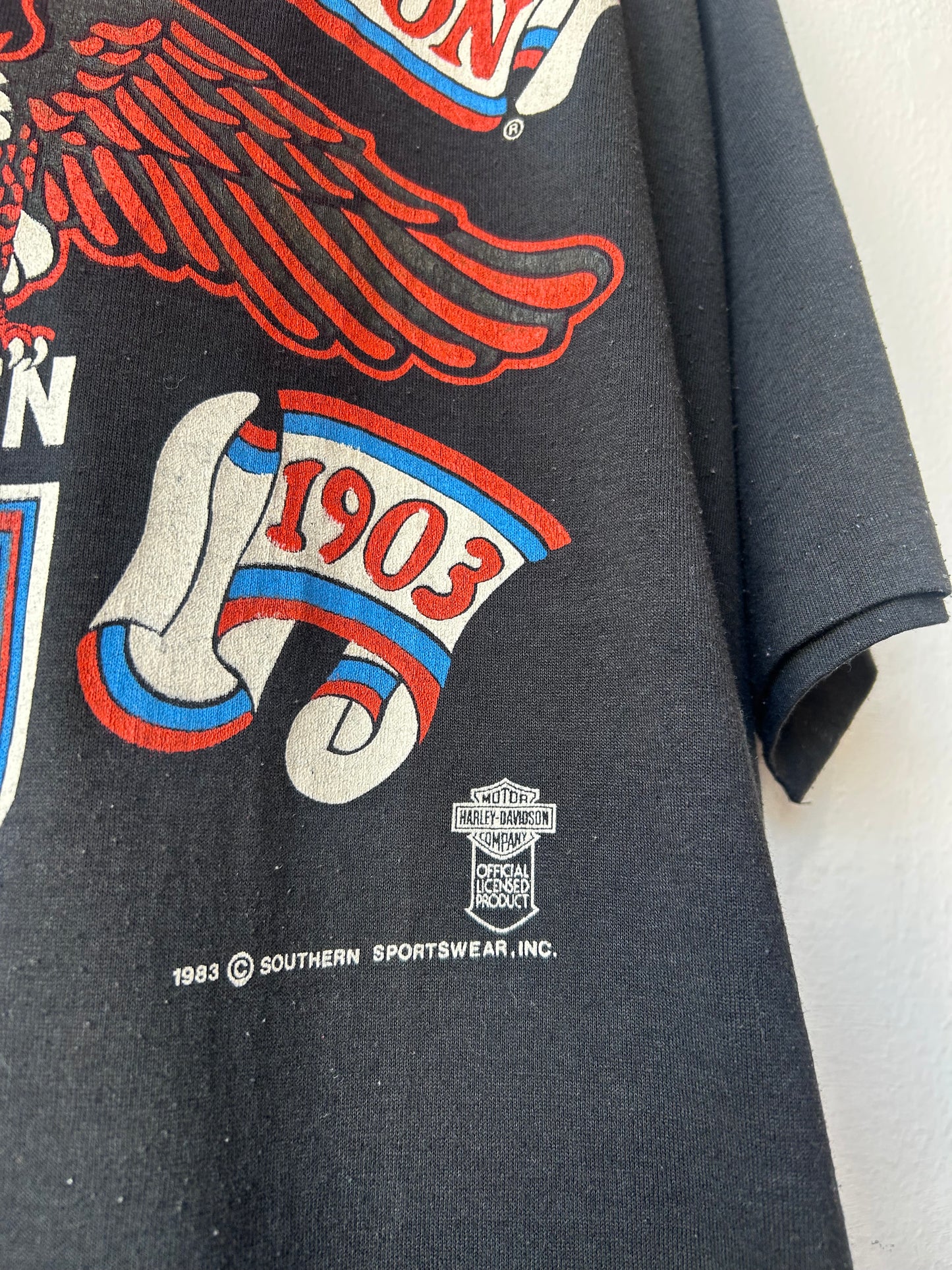 1983 Daytona Beach Harley Davidson T-Shirt