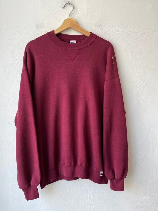 90's Russell Maroon Sweatshirt
