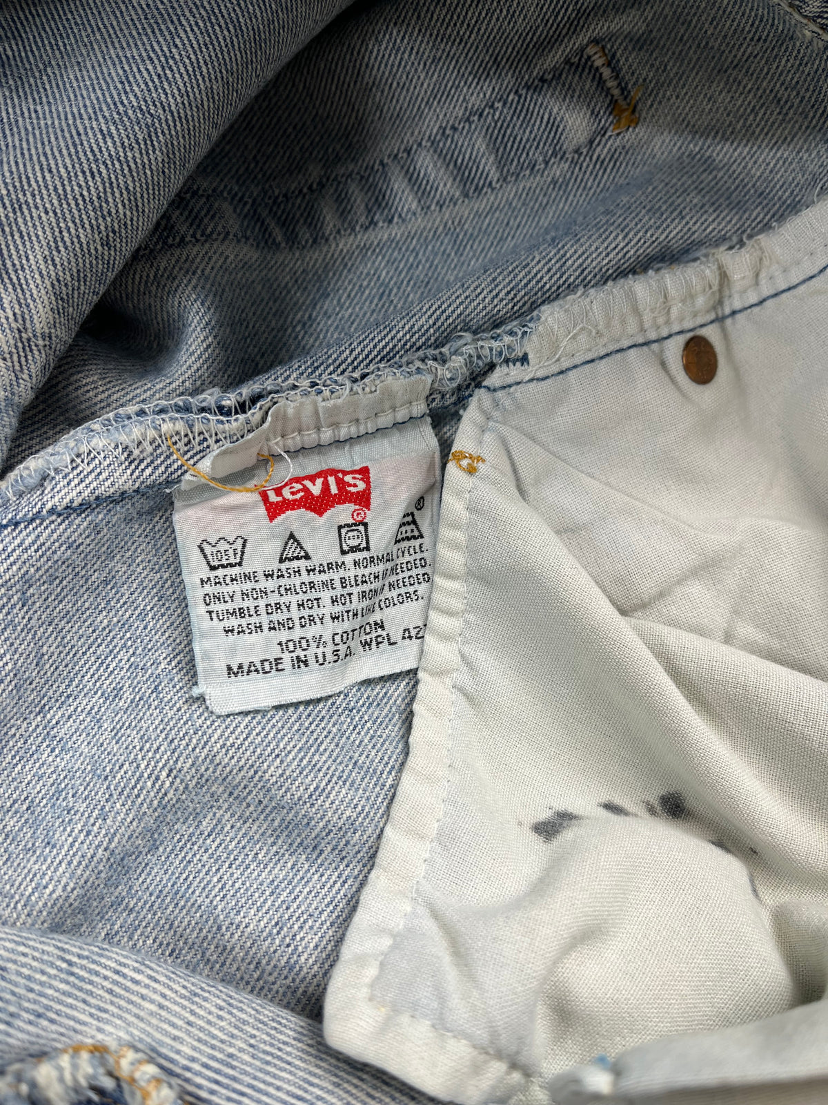 90's Levi's 501 33"