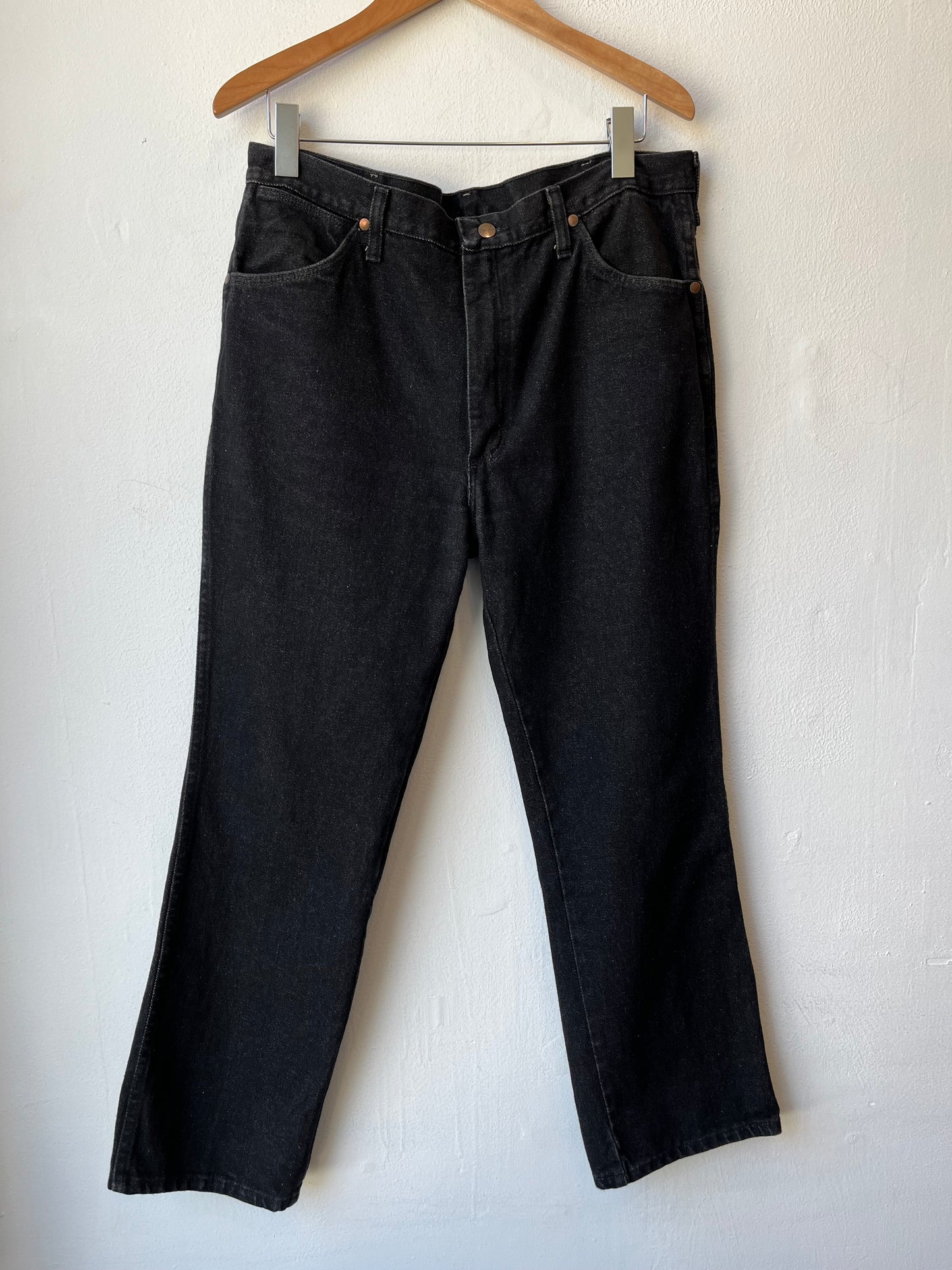 90's Wrangler Black Jeans 36"