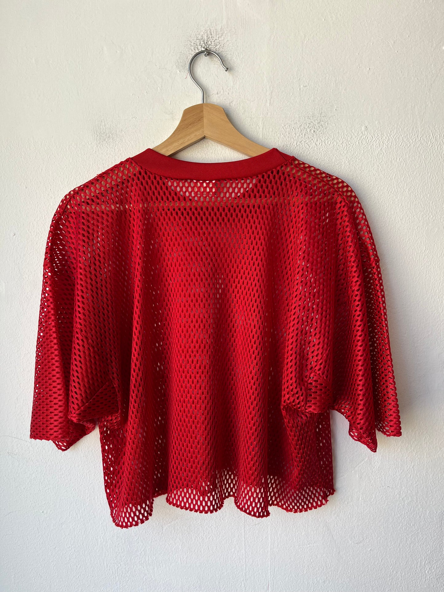 90's Red Cropped Jersey