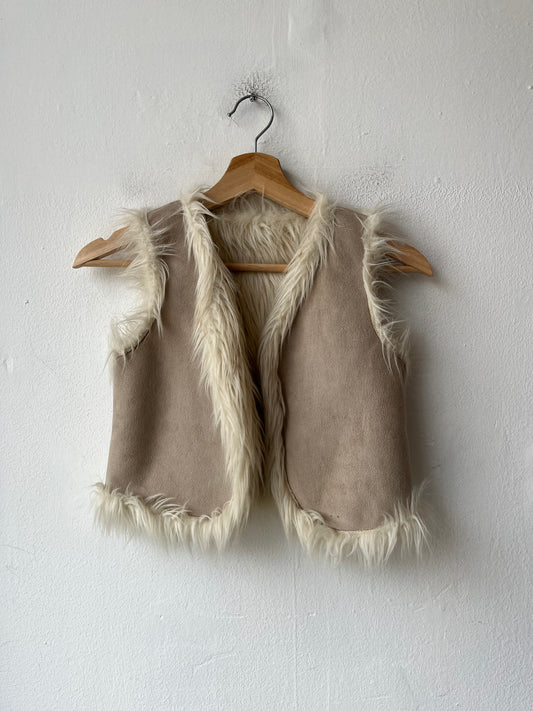 Y2K Reversible Fur Vest
