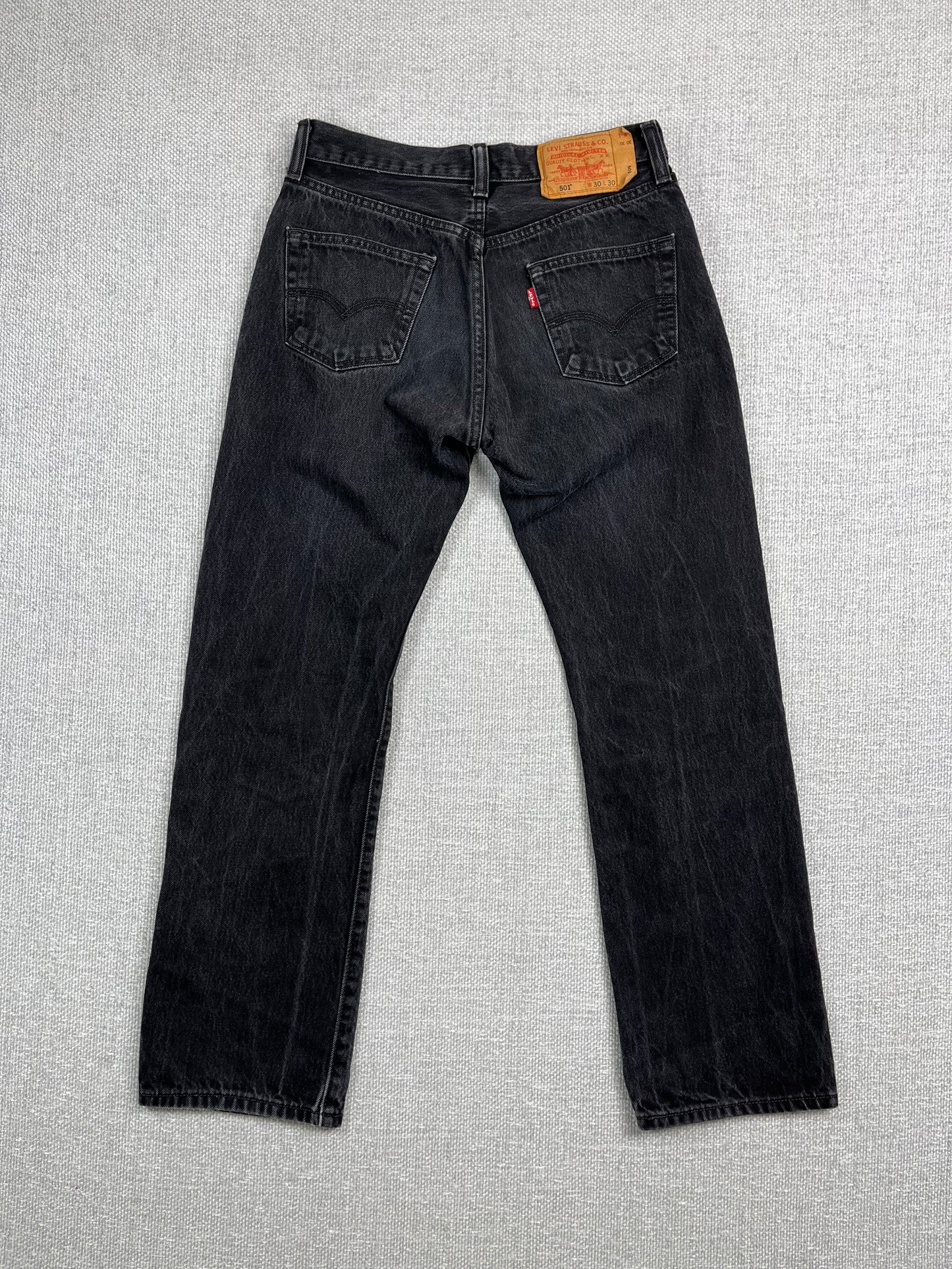 Y2K Levi's 501 Black Jeans 29"