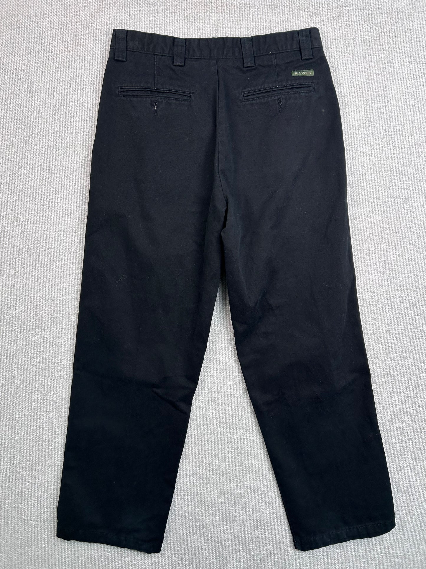Y2K Black Dockers Pants 29”