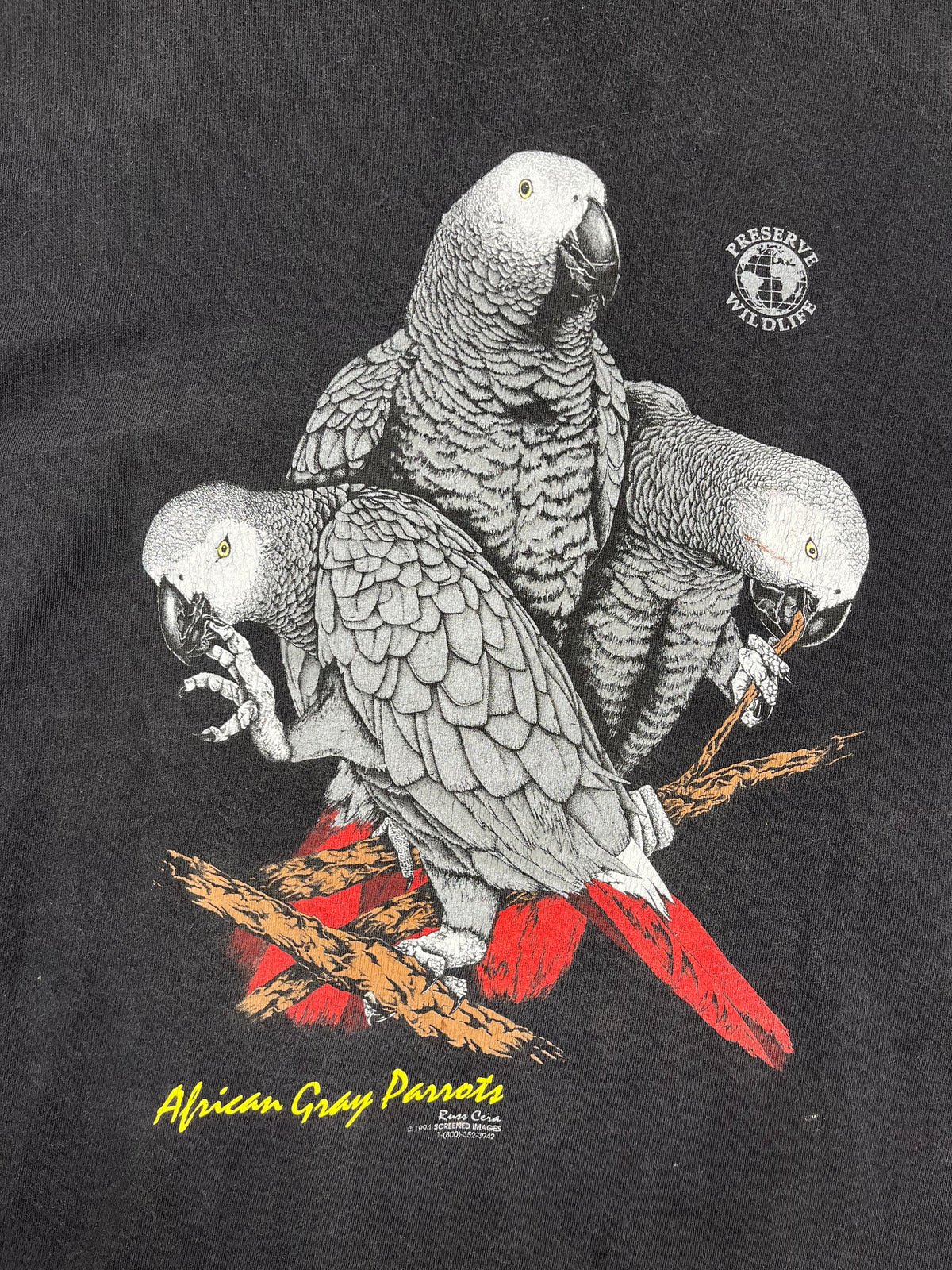 1994 African Gray Parrots T-Shirt