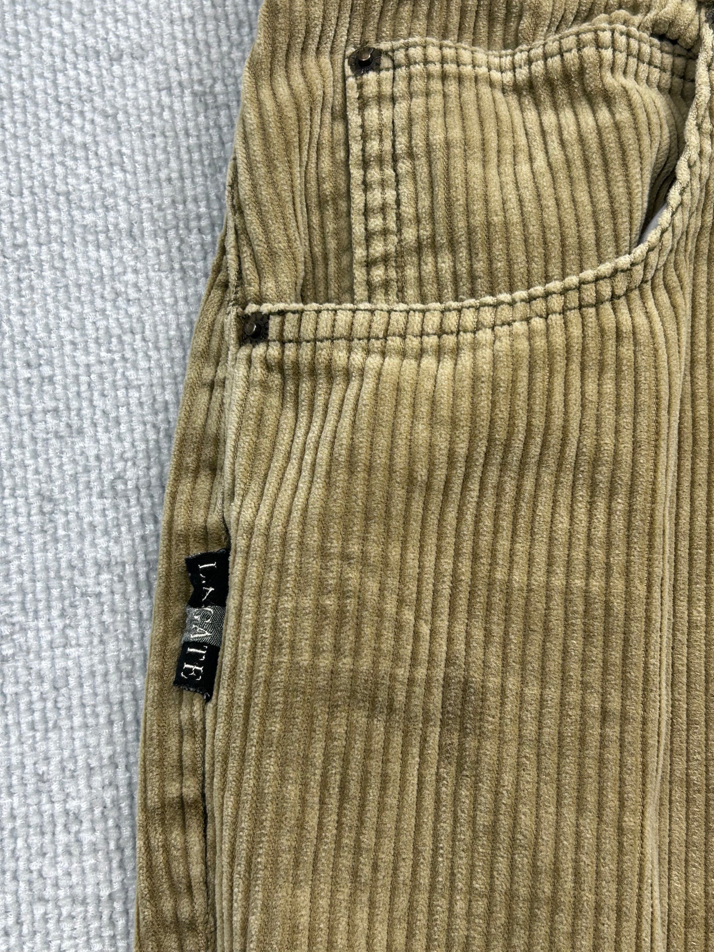 Y2K Baggy Corduroy Pants 38"