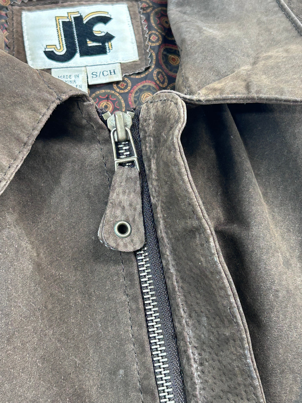 Y2K Suede Lined Bomber Jacket