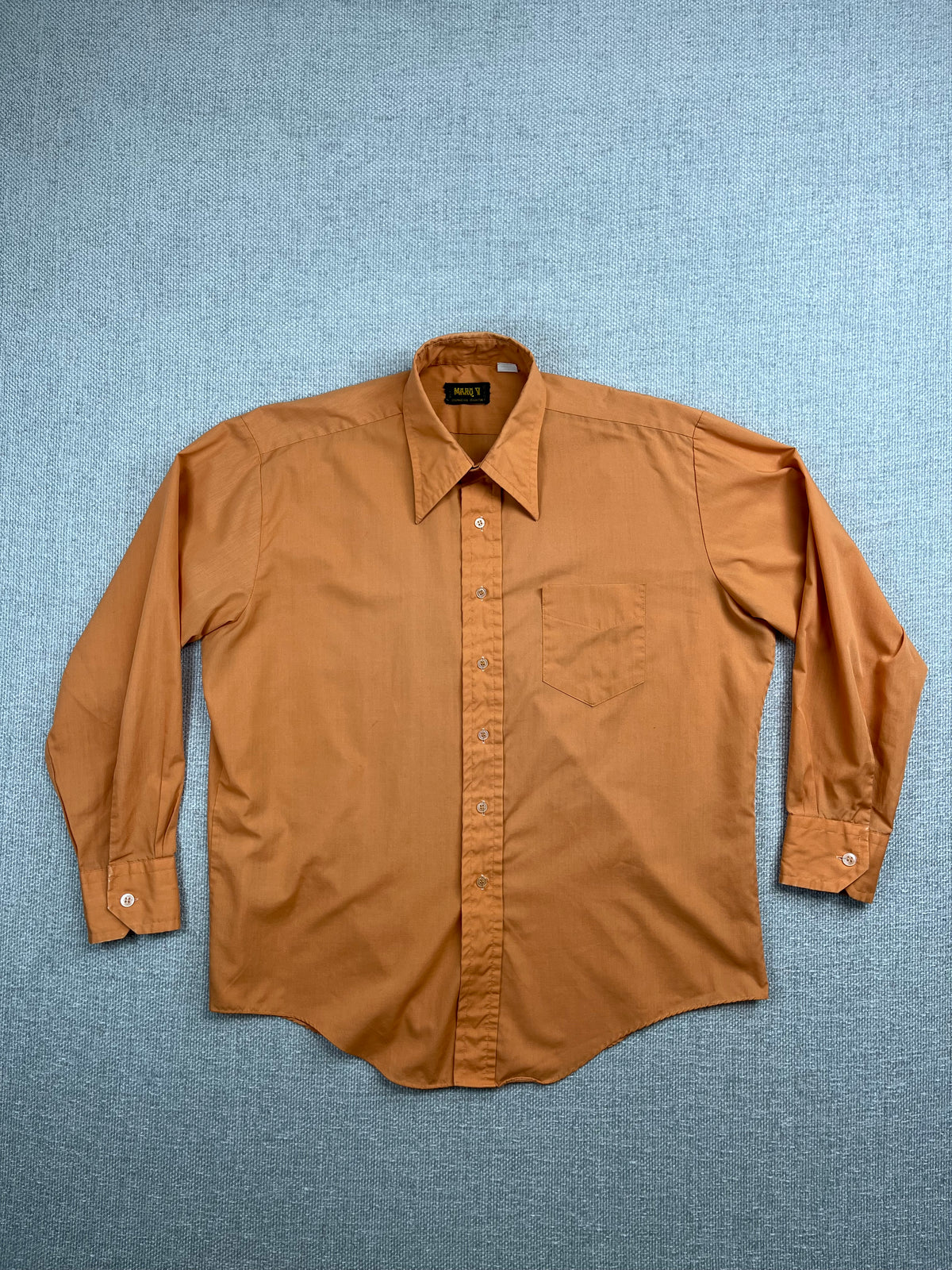 70's Coral Button Up Shirt
