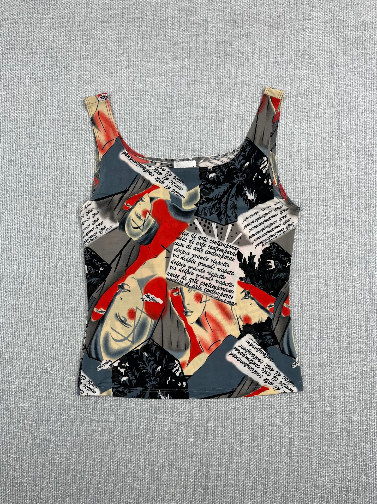 Abstract Pattern Tank Top