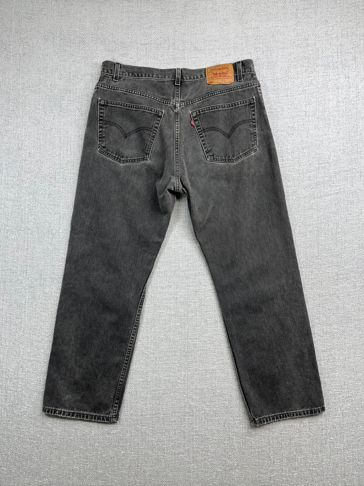 90's Levi's Black 505 Jeans 35"