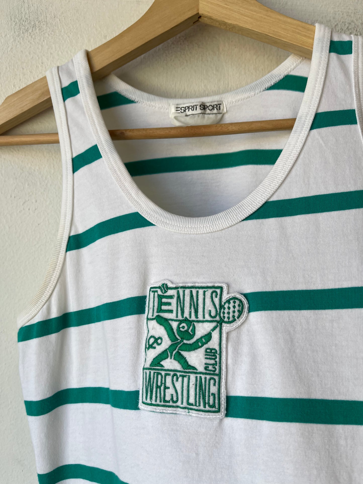 90's Tennis Wrestling Tank Top