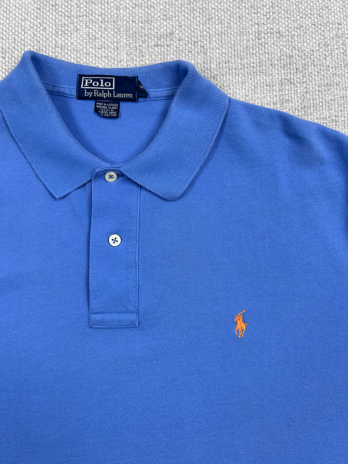 90's Blue Polo Shirt