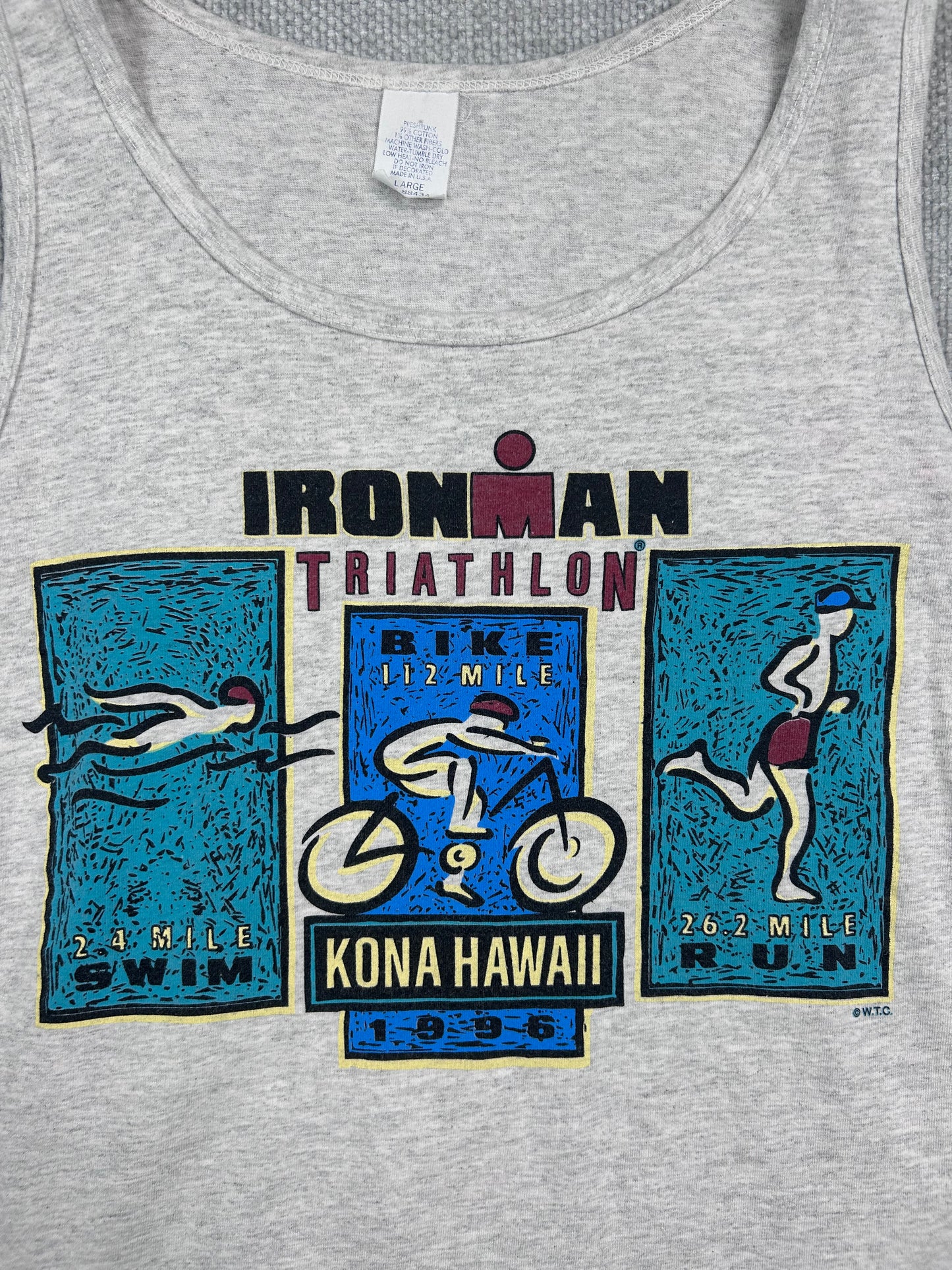1996 Ironman Triathlon Tank Top