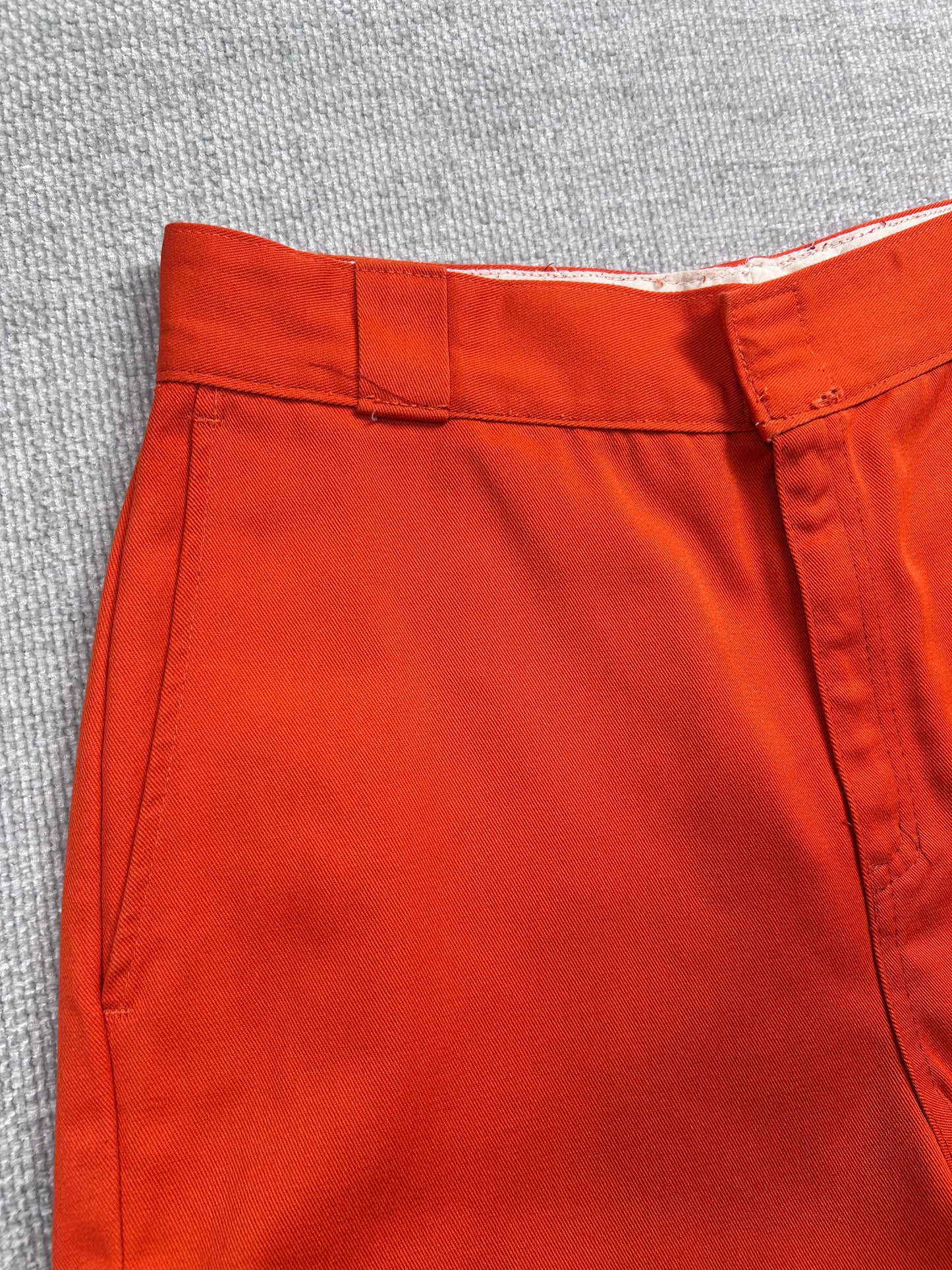 90's Orange Dickies Shorts 29"