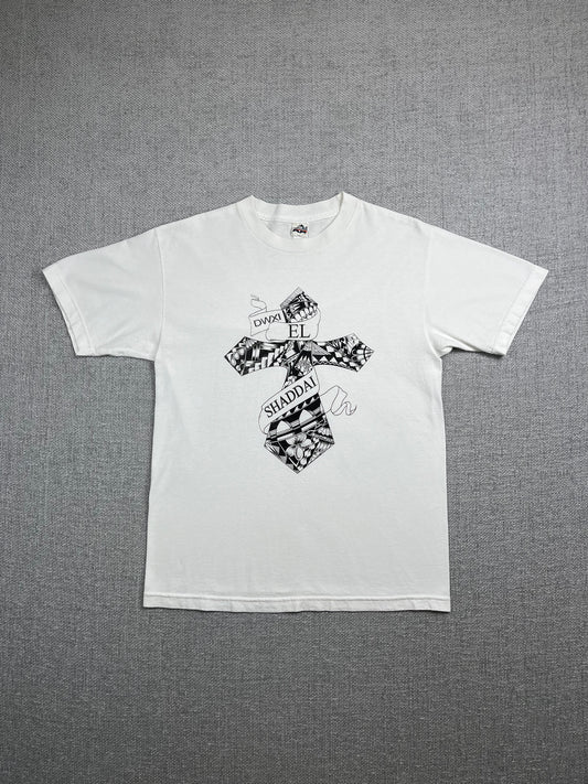 Y2K Filipino Catholic Cross T-Shirt