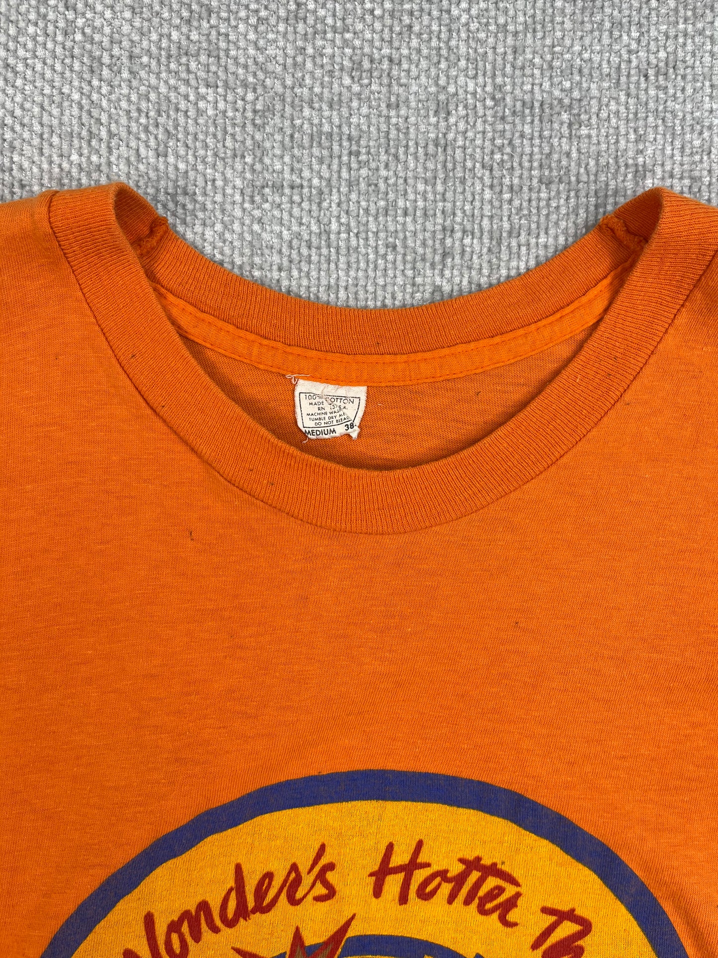 1980 Stevie Wonder Hotter Than July T-Shirt