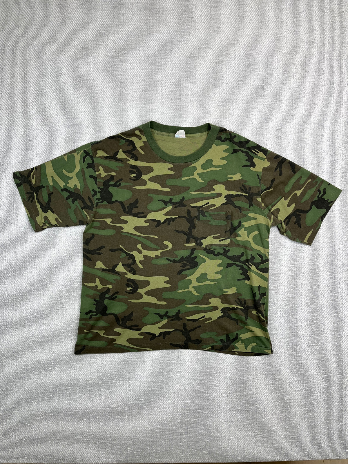 90's Camo Pocket Tee