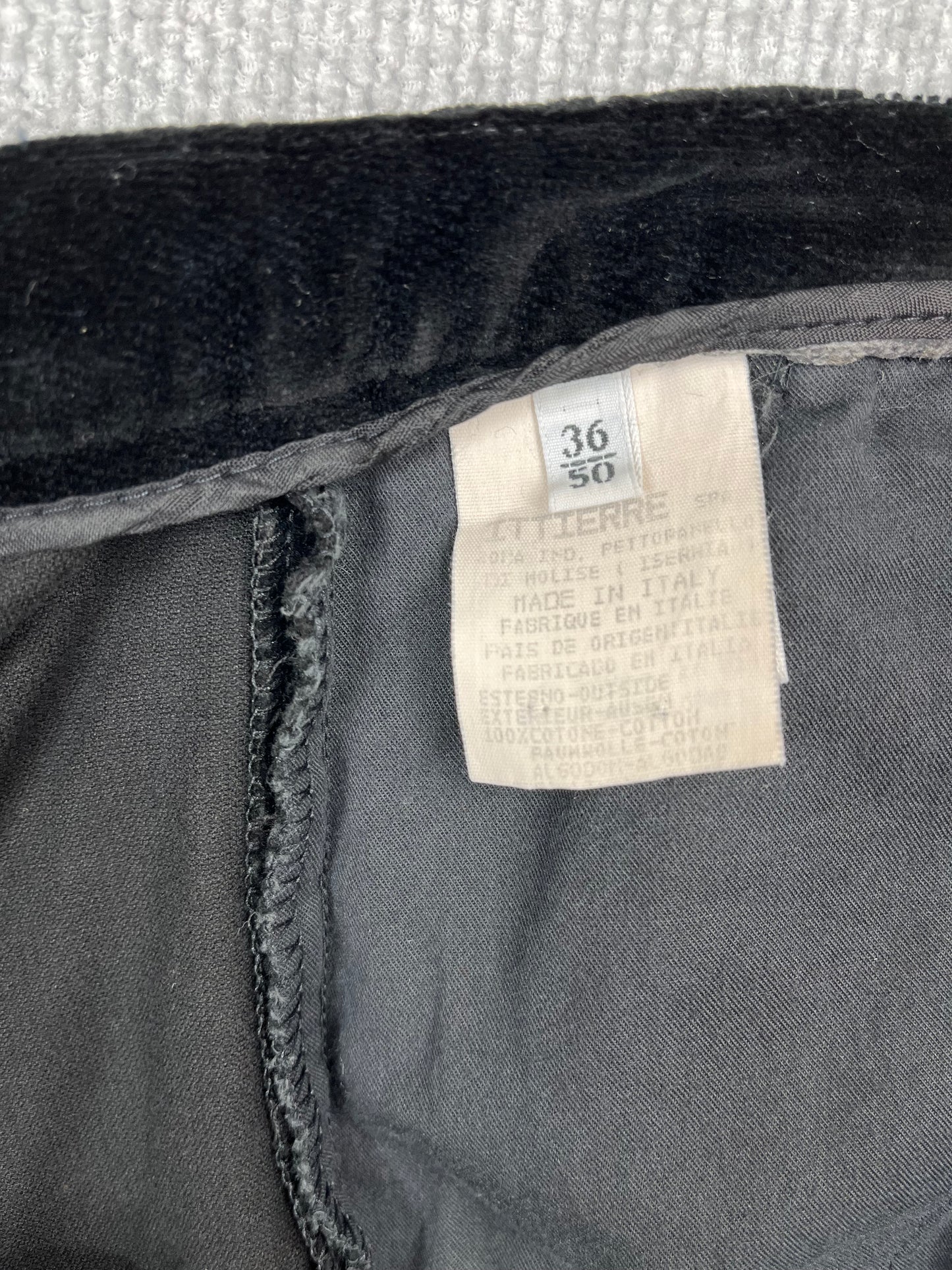 Y2K Versace Velvet Pants 32"