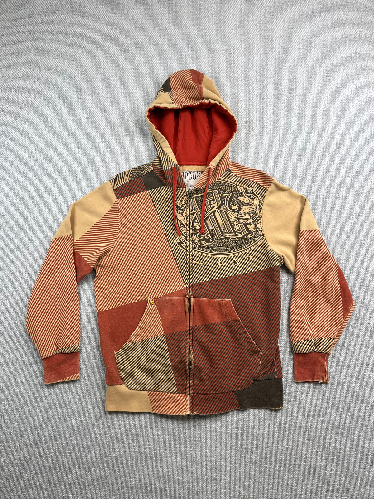 Y2K Rip Curl Zip Up Hoodie