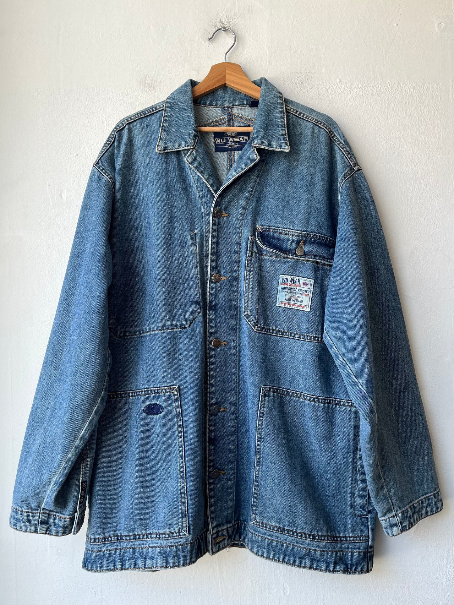90's Wu-Wear Denim Chore Coat