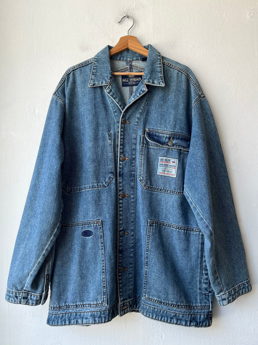 90's Wu-Wear Denim Chore Coat