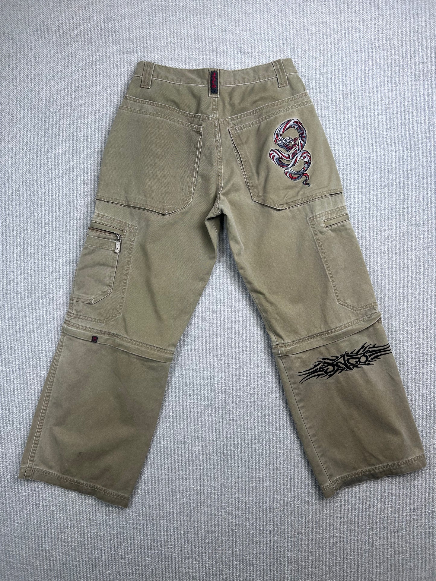 Y2K JNCO Zip Off Pants 26"