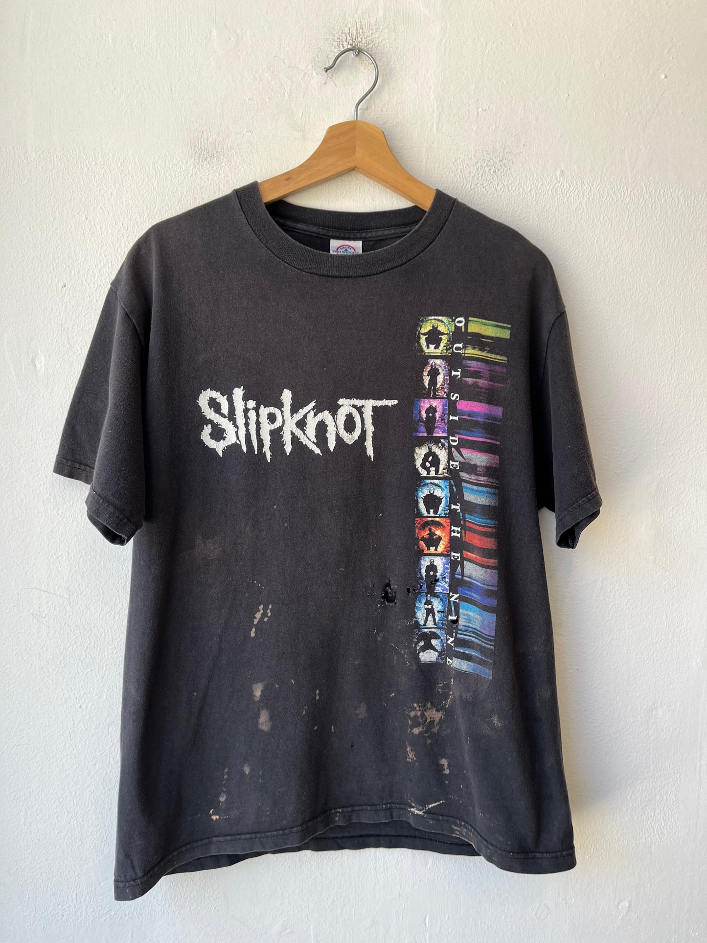 Y2K Slipknot Outside the Nine T-Shirt