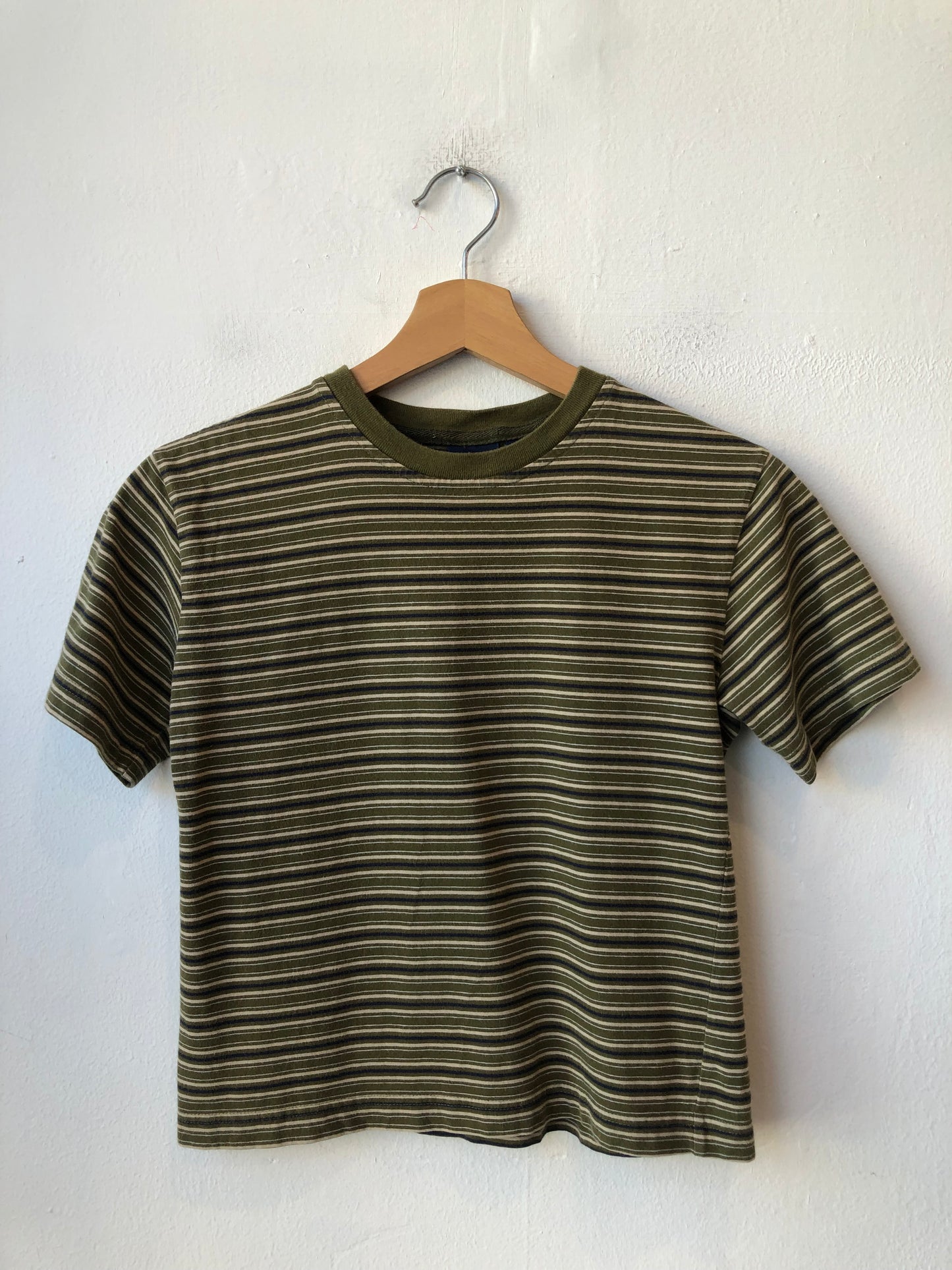 Y2K Striped Baby Tee