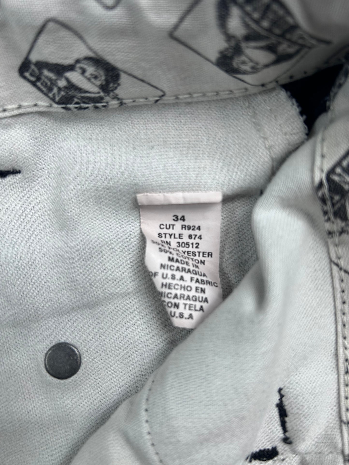 Y2K Ben Davis Cutoff Pants 32"