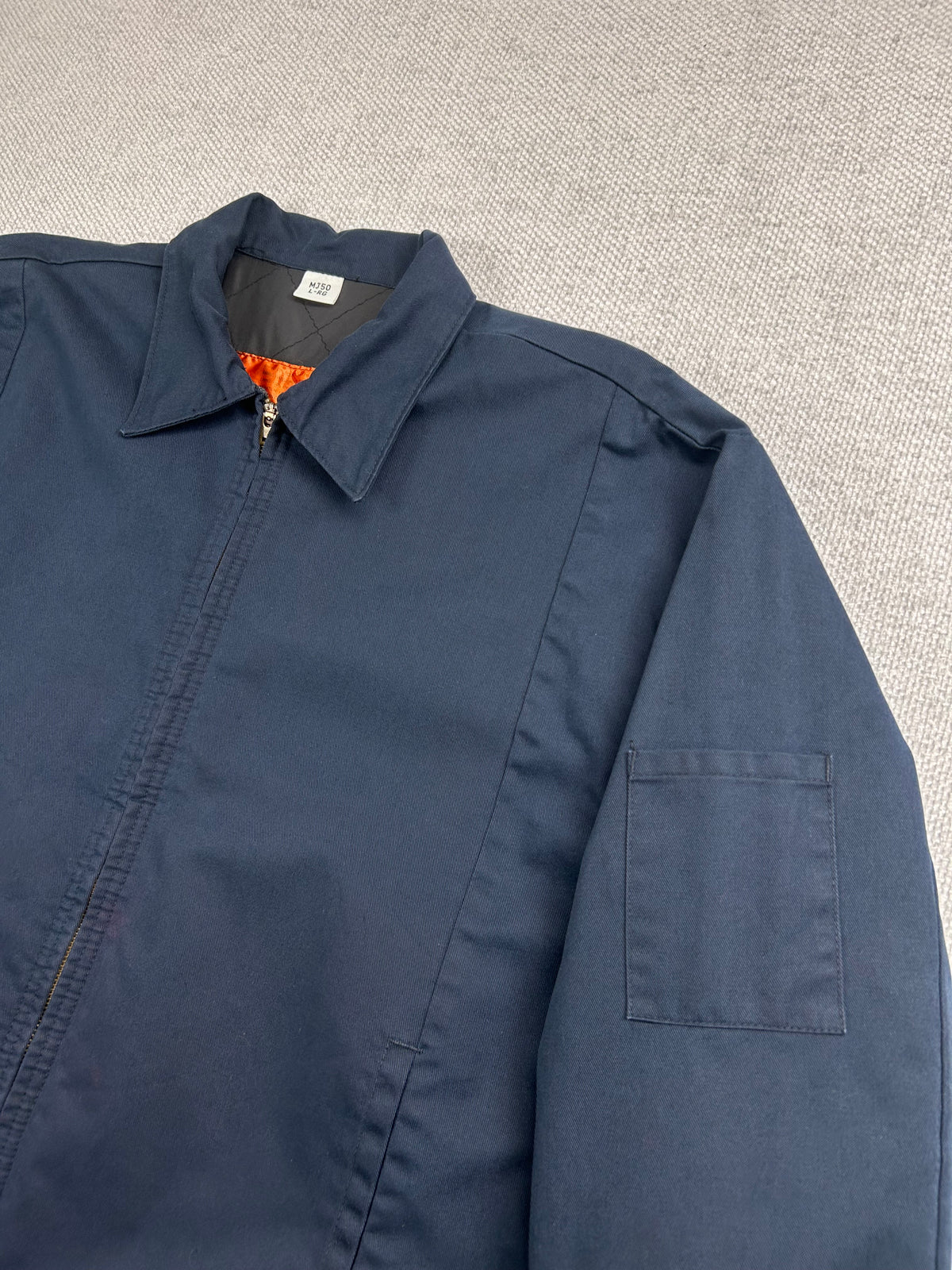Y2K Navy Work Jacket