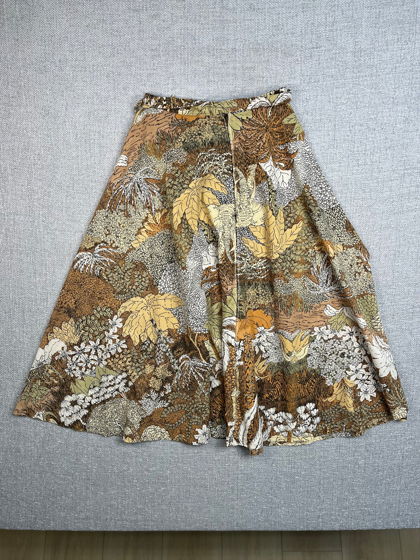 90's Foliage Maxi Skirt 26"