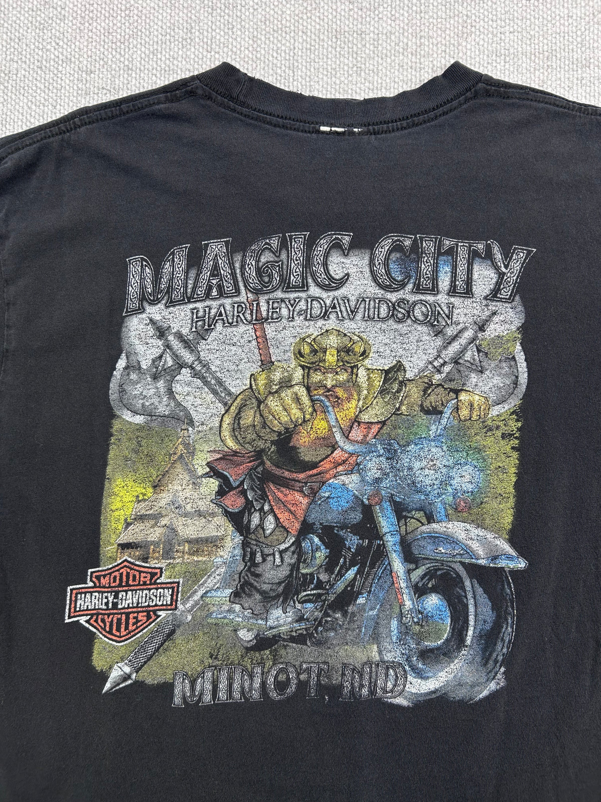 Y2K Harley Davidson Magic City T-Shirt