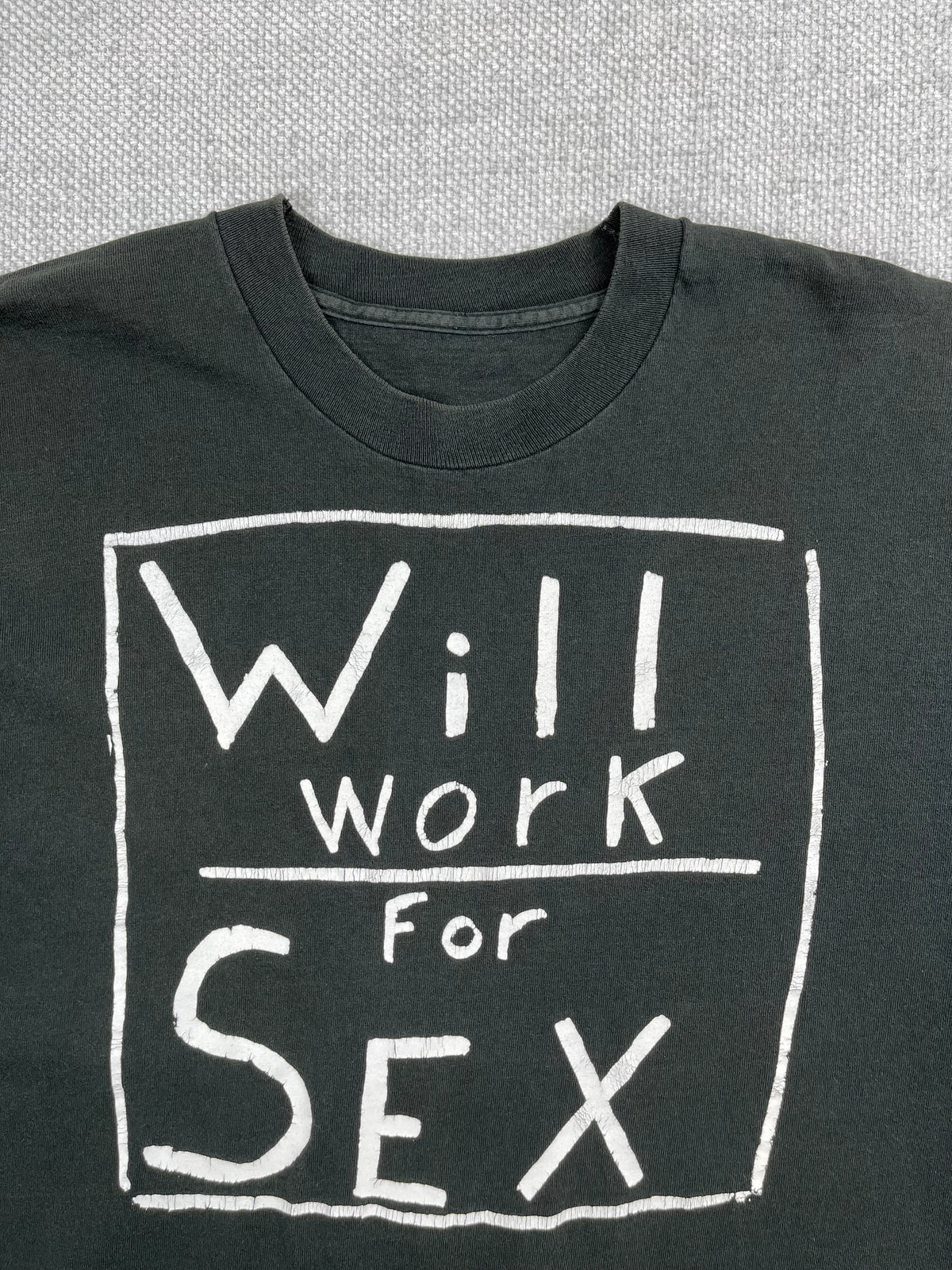 90's Will Work For Sex Cropped T-Shirt