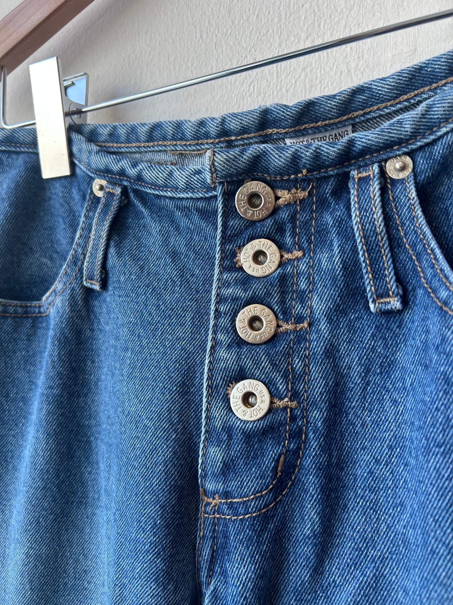 90’s High Rise Bell Bottom Jeans 25"