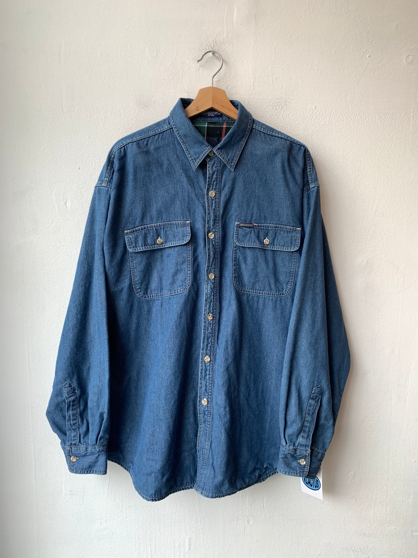 Y2k Lined Denim Shirt