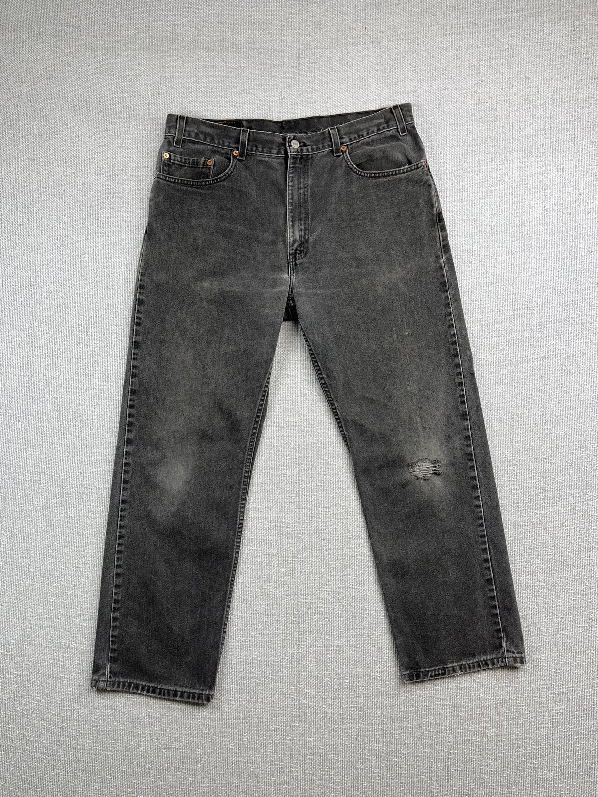 90's Levi's Black 505 Jeans 35"