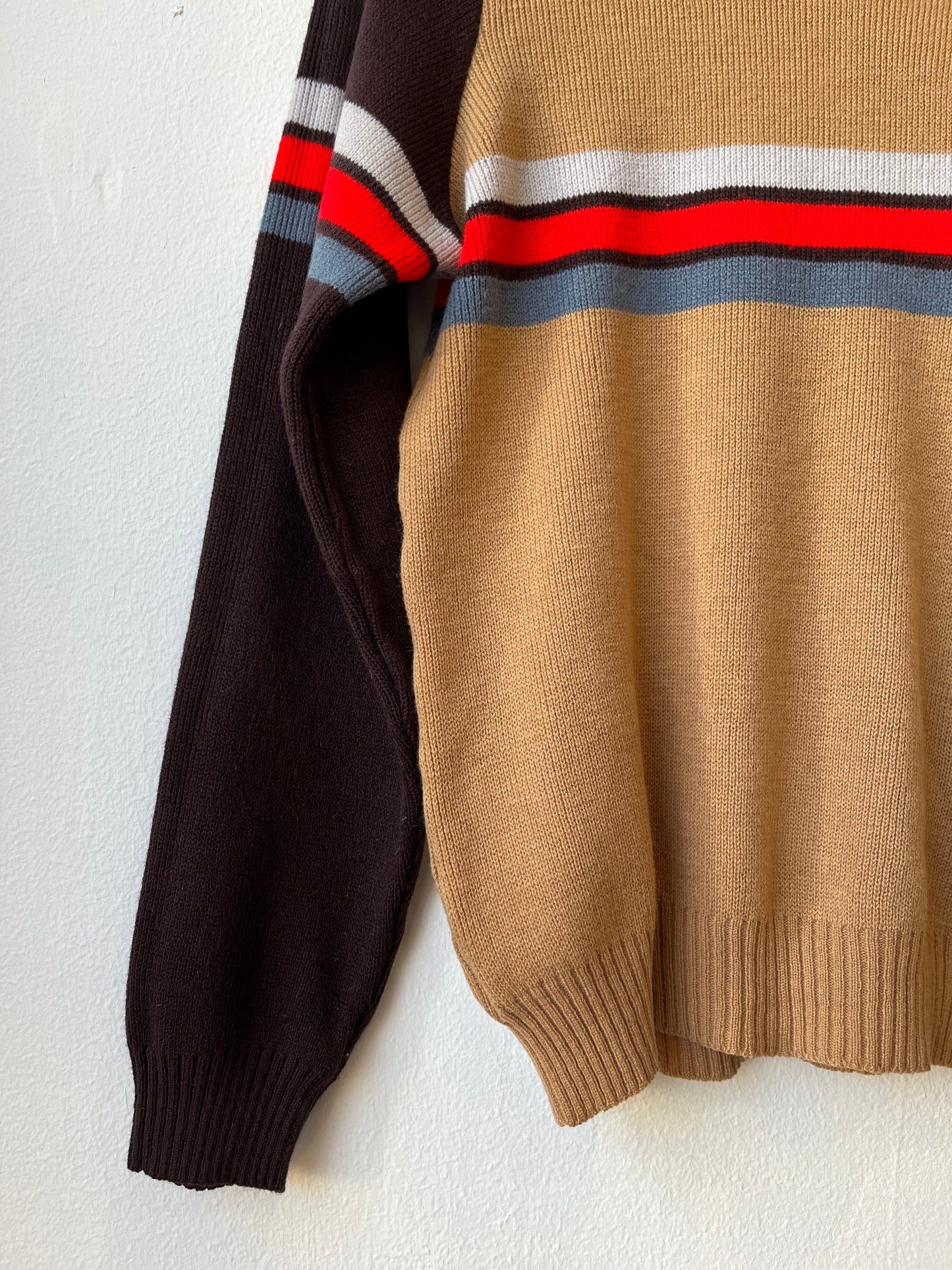 70's Striped Sweater