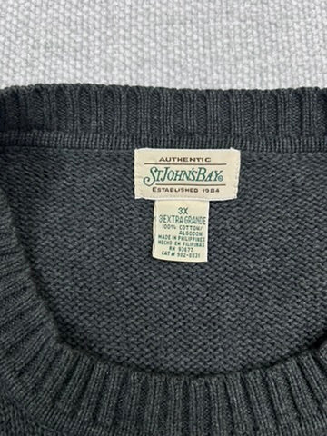 Y2K Gray Knit Sweater
