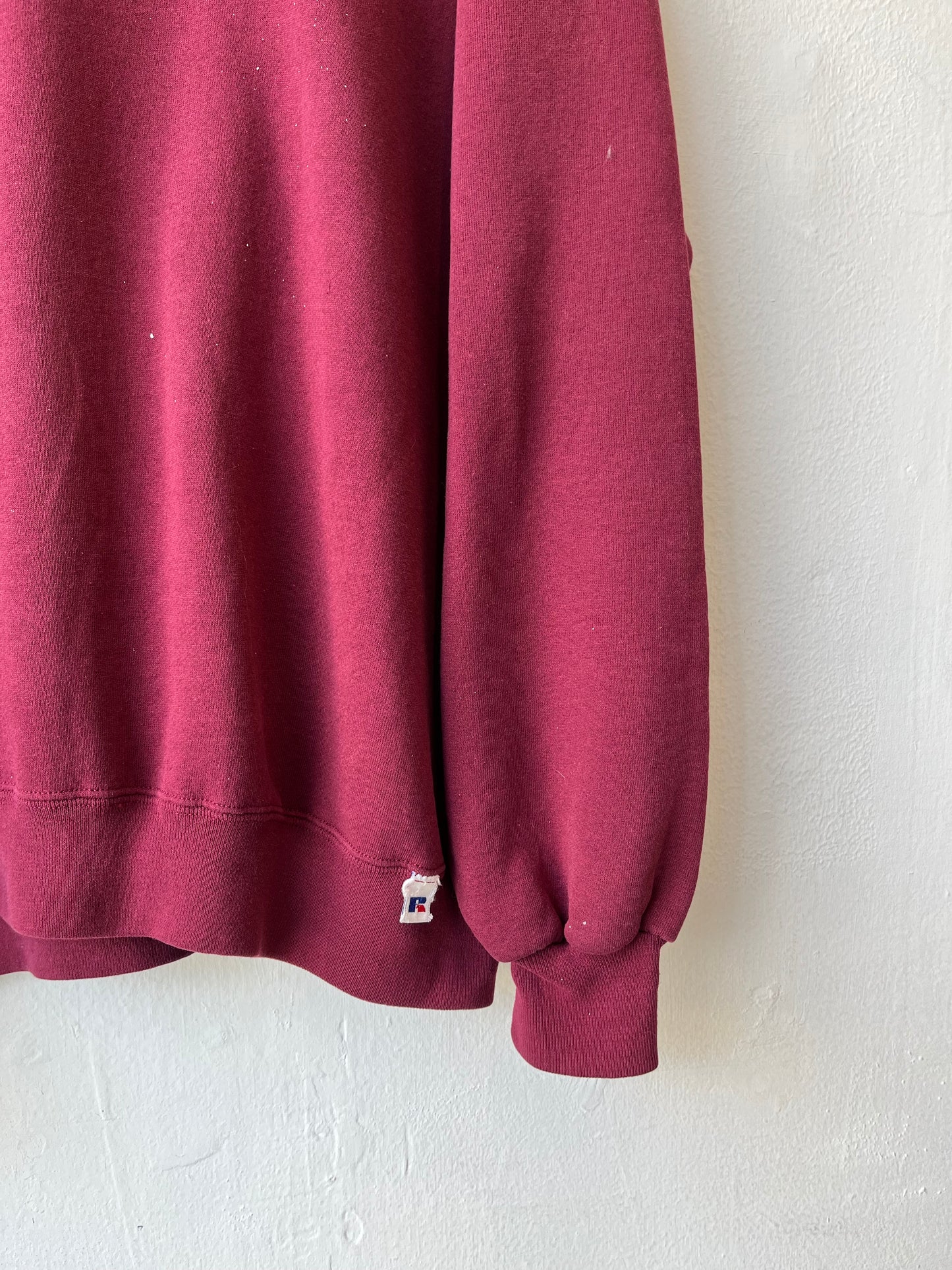 90's Russell Maroon Sweatshirt