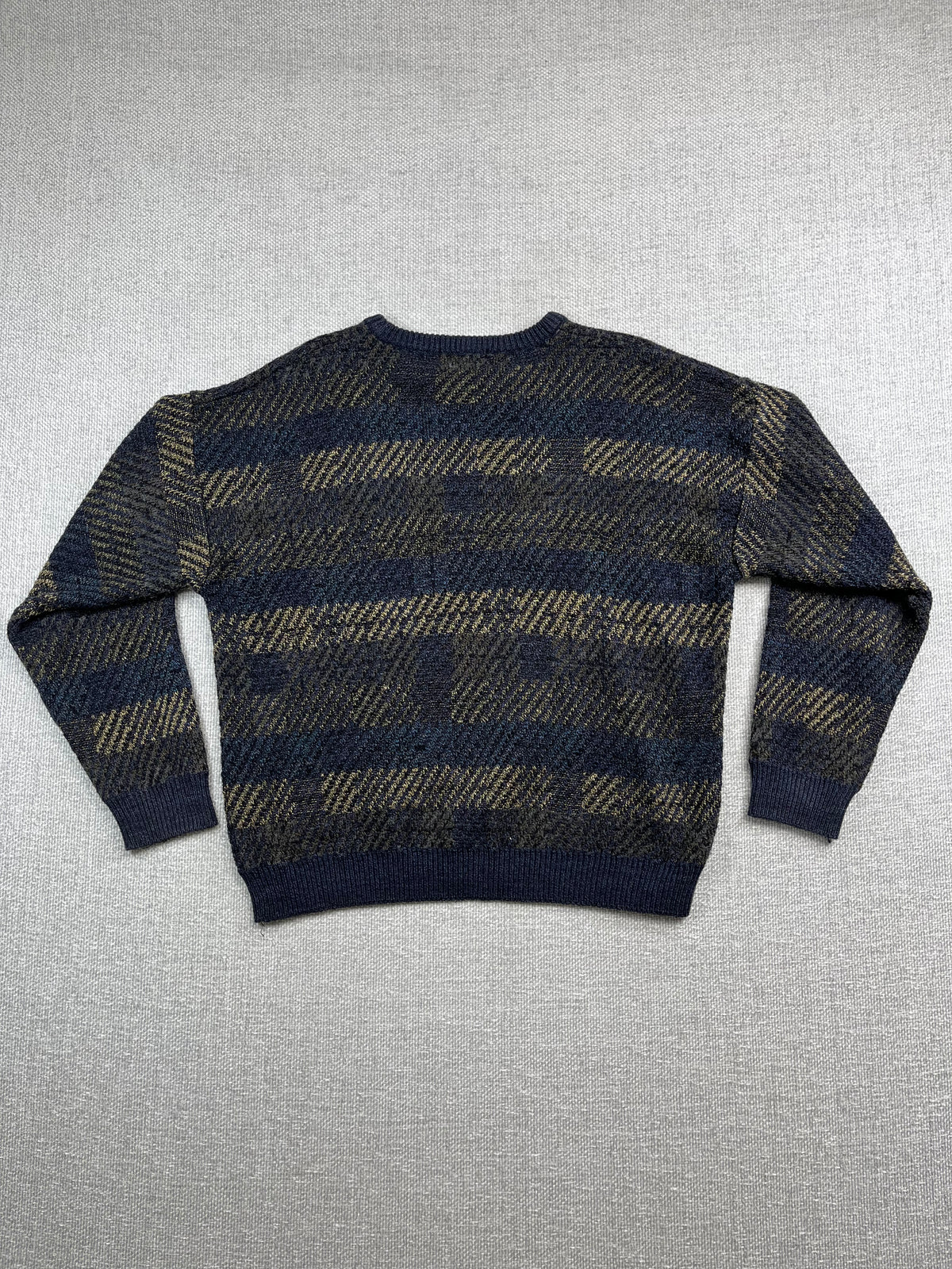 Y2K Patterned Knit Sweater