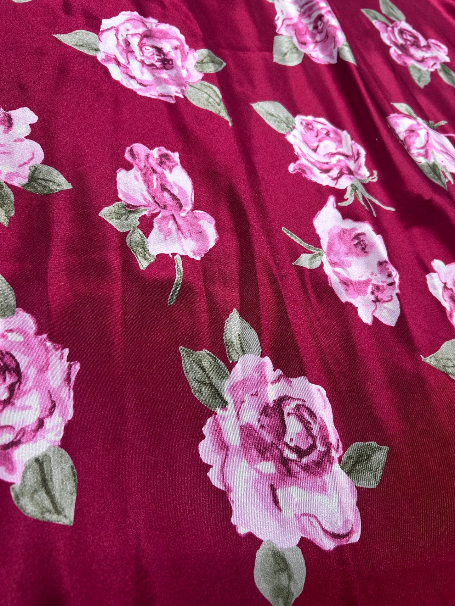 Y2K Pink Floral Nightgown
