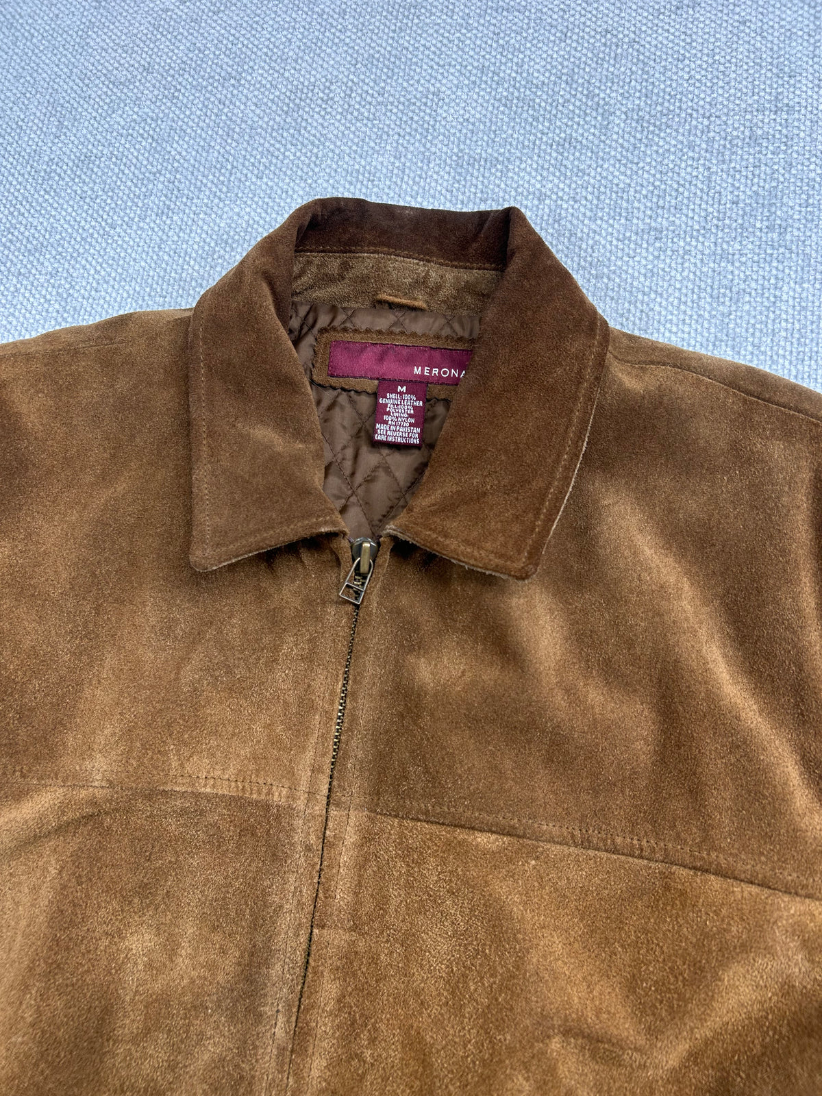 Y2K Brown Suede Jacket