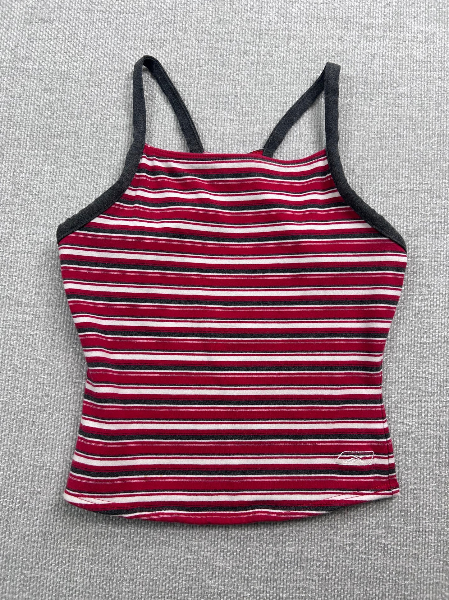Y2K Reebok Striped Athletic Tank