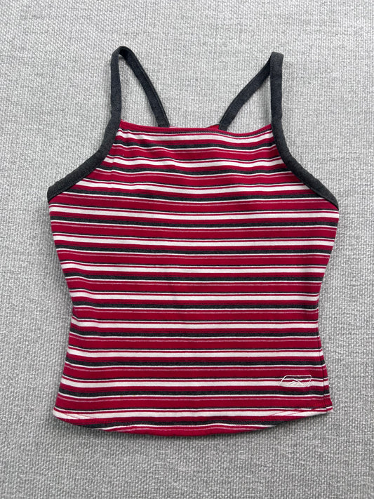 Y2K Reebok Striped Athletic Tank